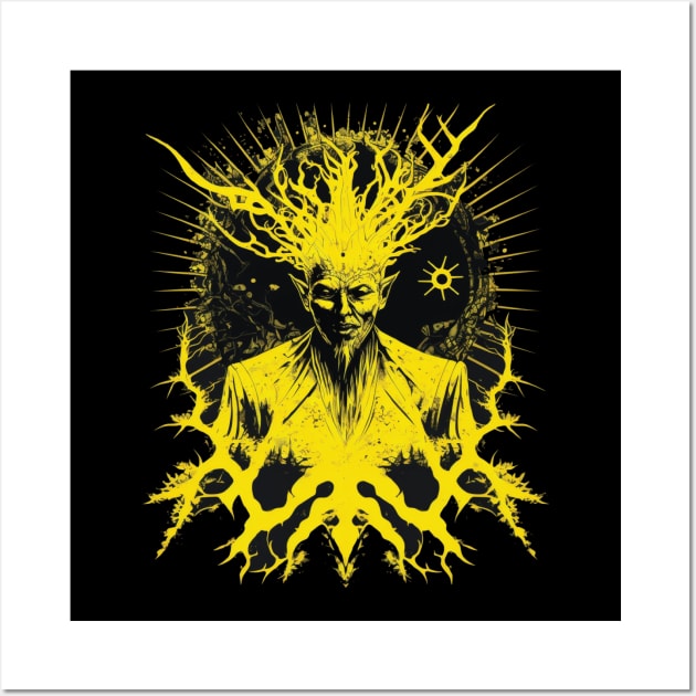 yellow king Wall Art by rocknerd